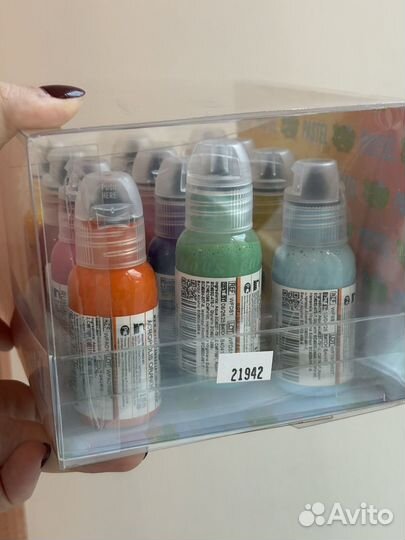 Краска для тату World famous ink pastel set