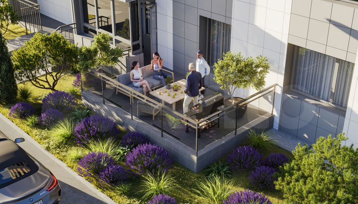 2-к. квартира, 77,8 м², 1/9 эт.