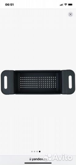 Сушилка для посуды 17*9*51 на раковину раздвижная