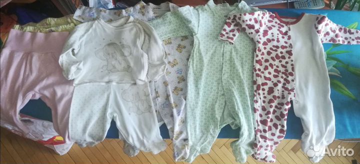 Детские вещи для девочки от 0 до года