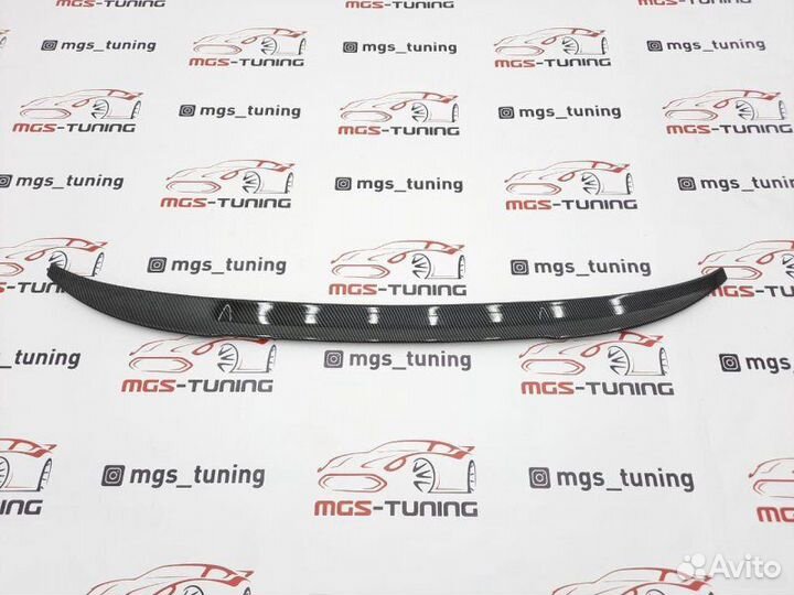 Спойлер на BMW X4 G02 в стиле X4M Под Карбон