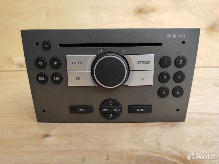 Магнитола CD30MP3 Blaupunkt Metallic Vectra Meriva