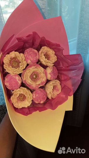 Шоколадные розы букет