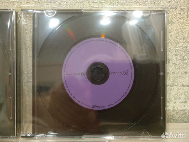 CD-R audio диски Mitsubishi 5 штук