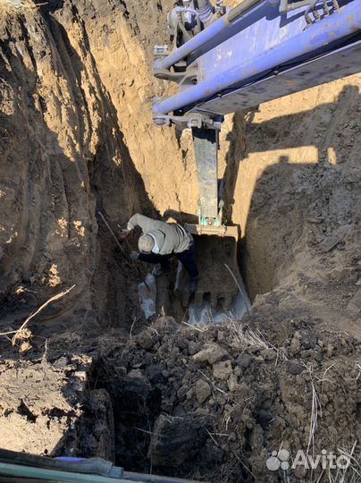 Услуги экскаватора