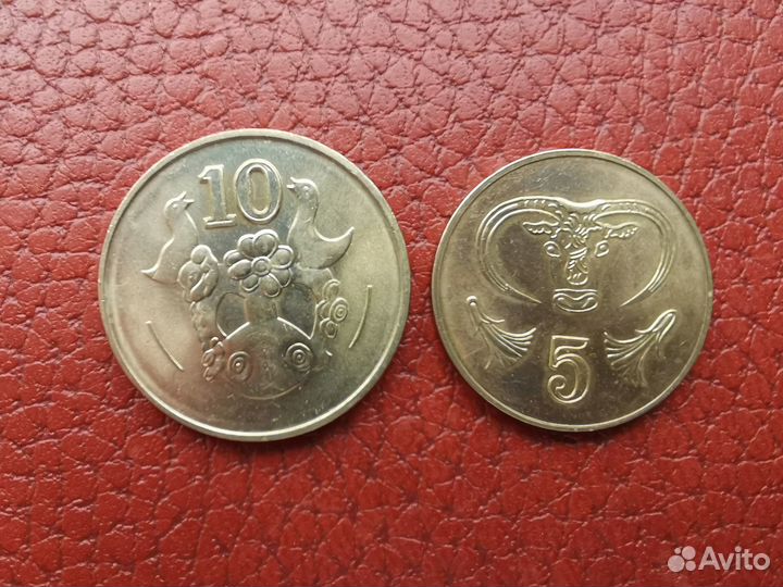 Монеты Германии, Кипра, Англии и США