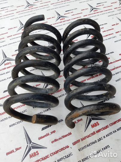 Пружины задние w140 мерседес
