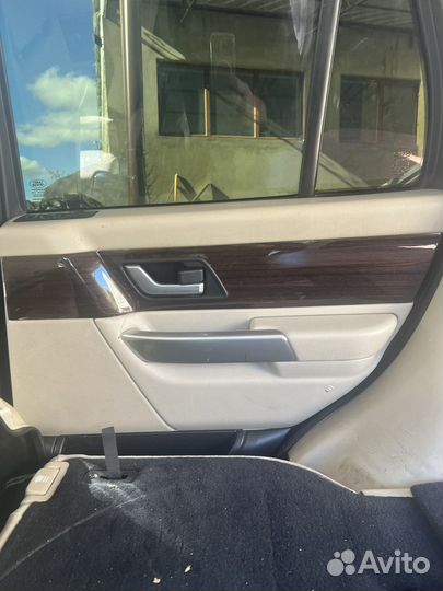 Накладка на дверь range rover sport L320 decor