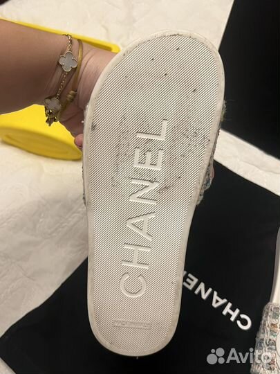 Шлепанцы chanel