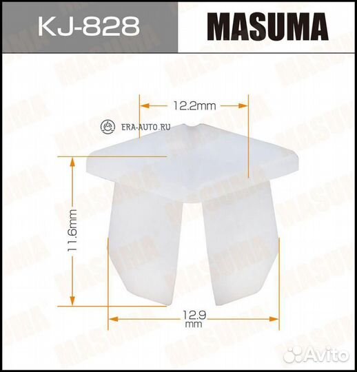 Masuma KJ-828 клипса\ Mitsubishi Delica 86-07