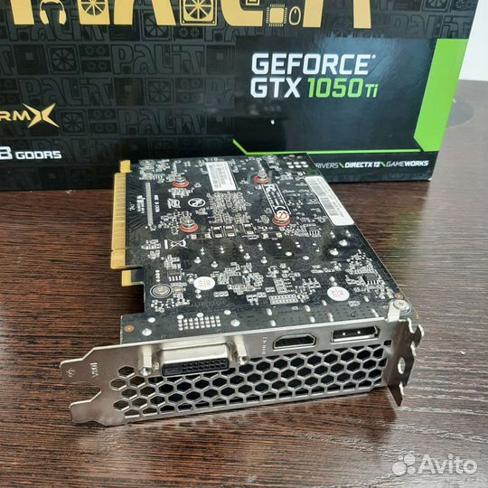Видеокарта Palit GTX 1050 Ti 4 Gb