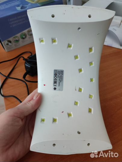 Uv/Led лампа для ногтей kapous 24w