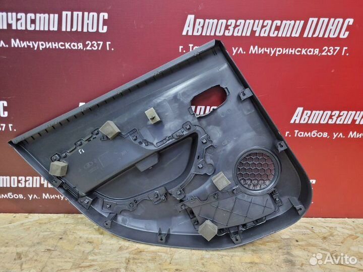 Обшивка боковой двери задняя правая Renault Logan