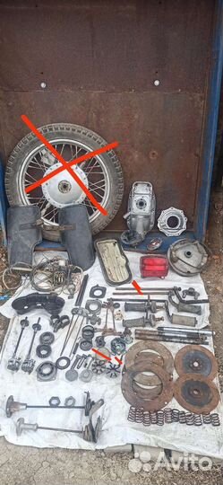 Запчасти на мотоцикл урал