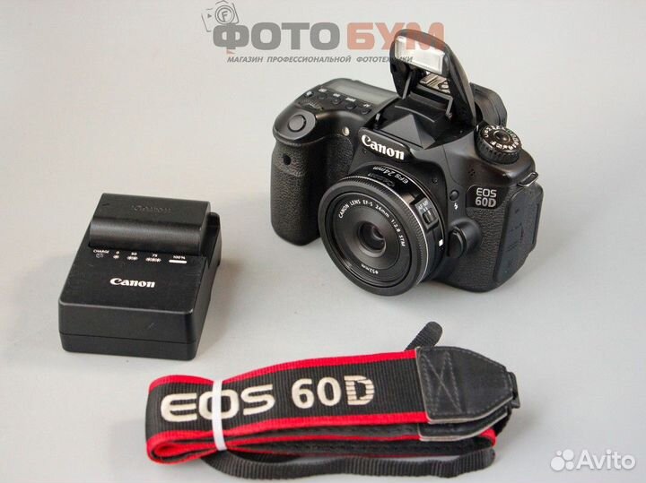 Фотоаппарат Canon 60D kit 24mm f2.8 STM