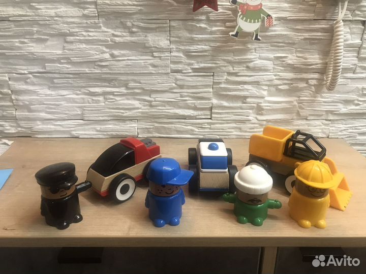 Машинки и человечки Икеа Лиллабу