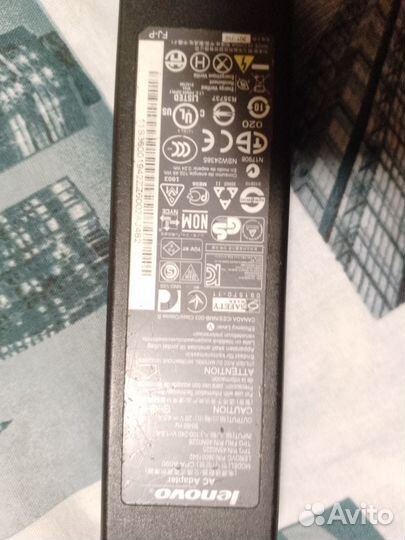 Зарядка для ноутбука