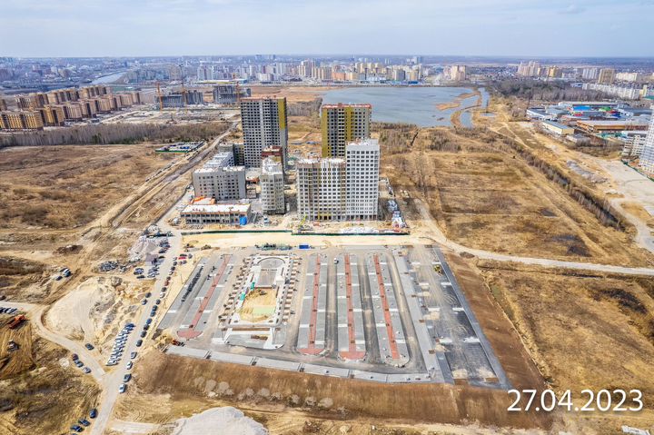 2-к. квартира, 63,6 м², 2/23 эт.