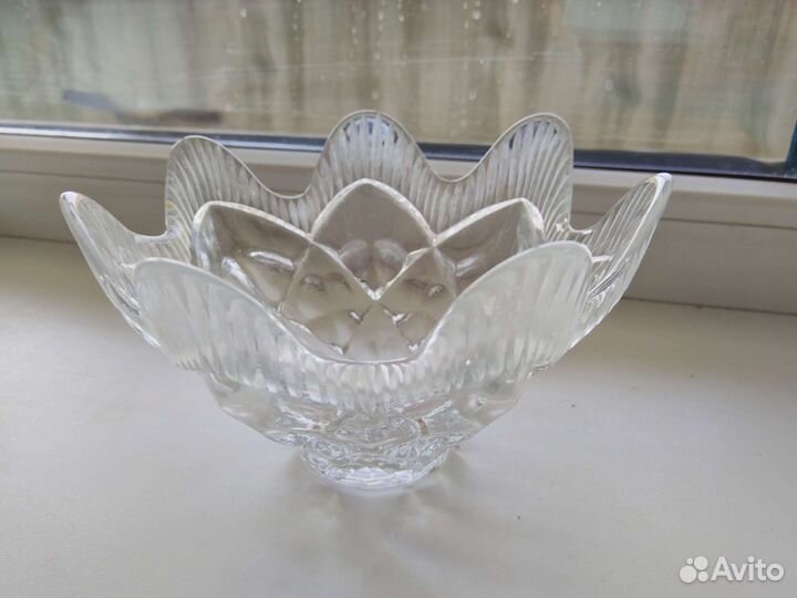 Хрустальное блюдо