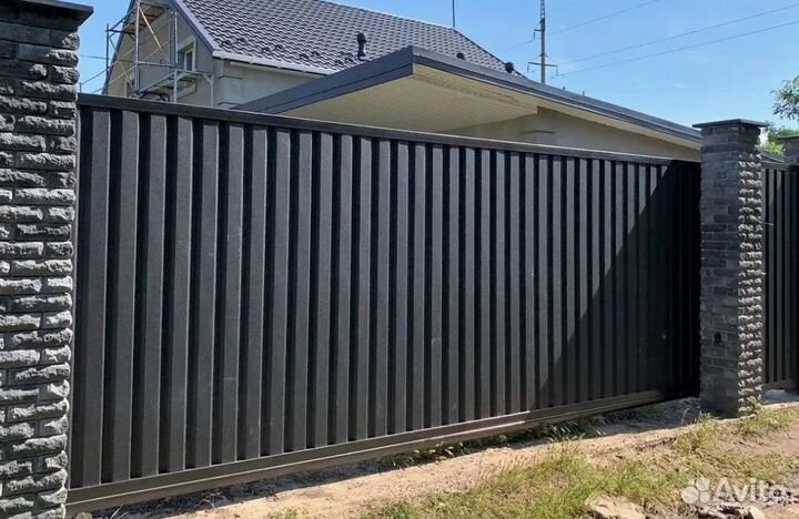 Забор металлический качественно качественно