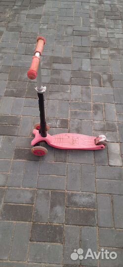 Самокат детский трехколесный бу