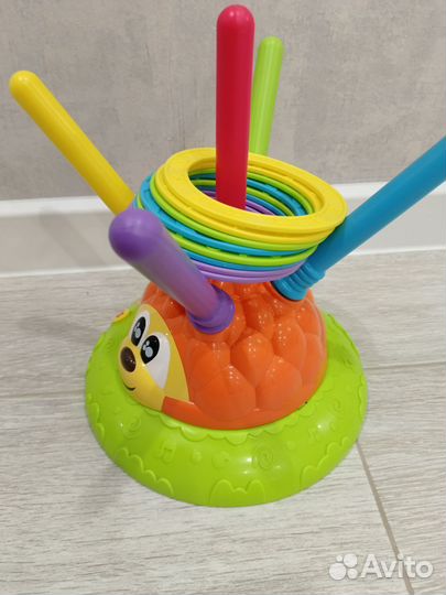 Музыкальная Развивающая игрушка кольцеброс