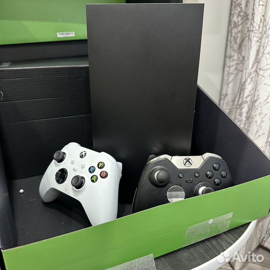 Xbox Siries X 1Tb,Комплект,Чек,Игры