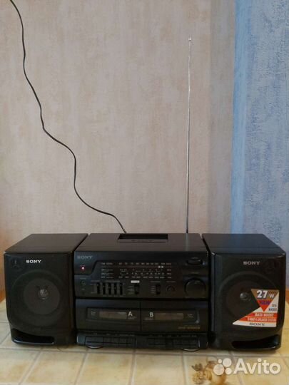 Магнитофон двухкассетный Sony CFS-W435S