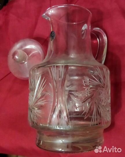 Кувшин хрусталь Дятьково