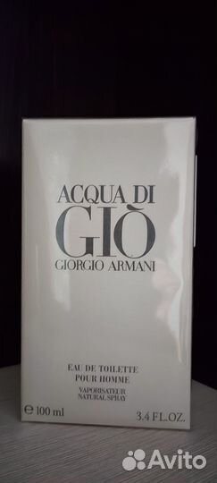 Парфюм мужской одеколон Giorgio Armani Acqua Di Gi