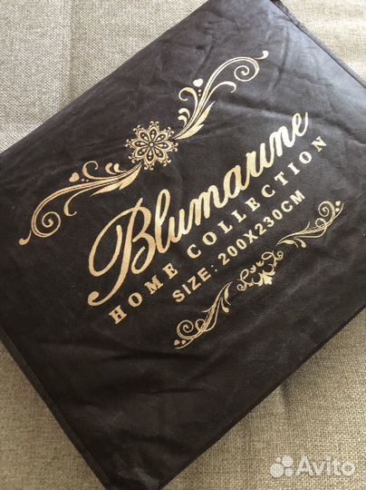 Плед Квадро 200х220 см (Пудра)