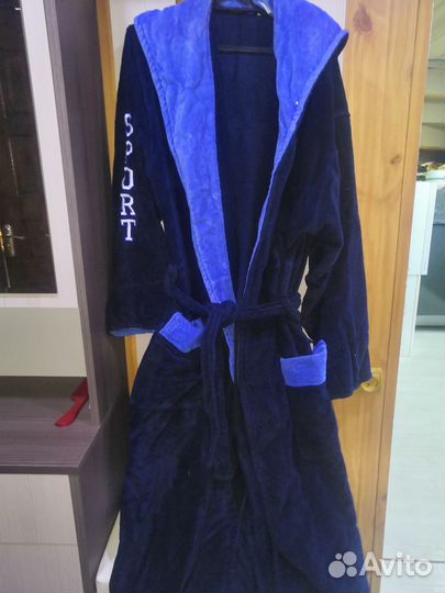 Мужской махровый халат