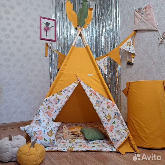 Детская игровая палатка Вигвам