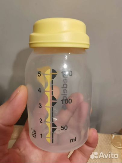 Молокоотсос medela М, ниблер + 2 сеточки (новые)