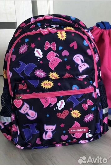 Рюкзак школьный для девочки DR.kong