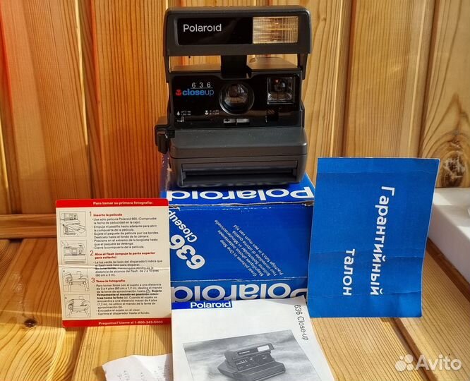 Фотоаппарат Polaroid 636 CloseUp Film. Новый