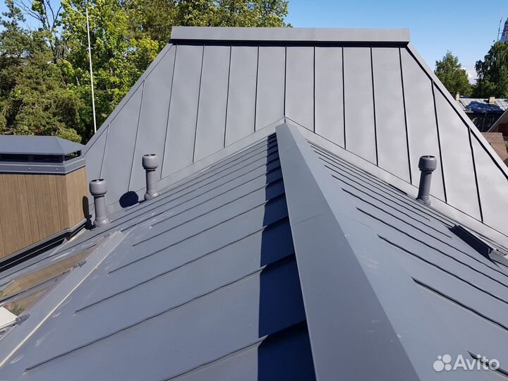 Фальцевая кровля Качественный материал фальц