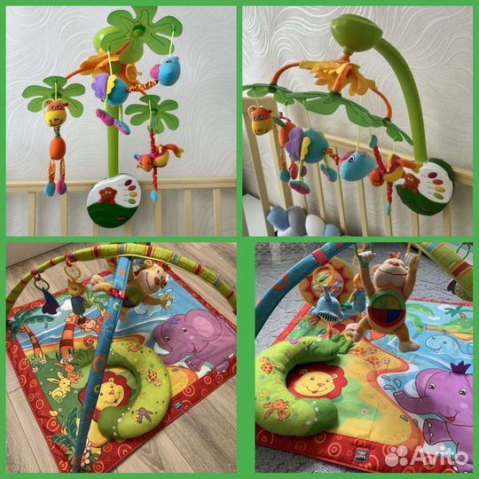 Мобиль и коврик tiny love
