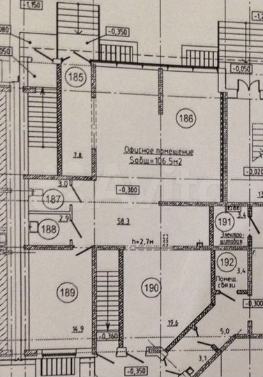 Помещение на Панораме, 155 м²