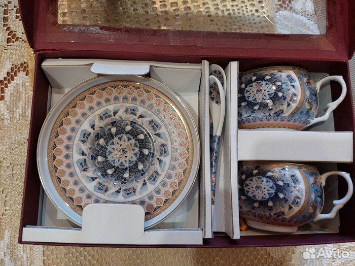 Набор чайный подарочный новый