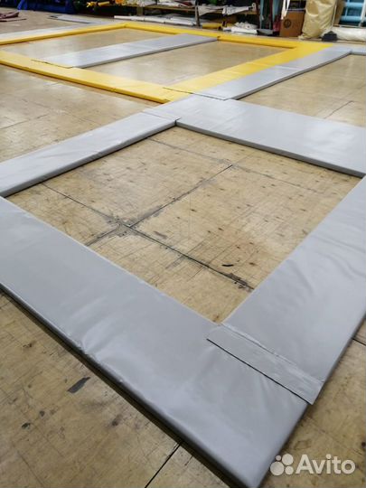 Обкладочные маты для батутов - собственный пошив