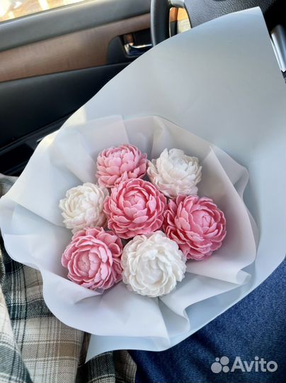 Мыльный букет