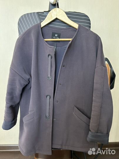 Жакет толстовочного плана