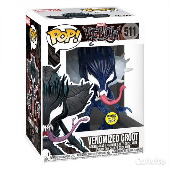Funko pop Marvel Venomized Groot