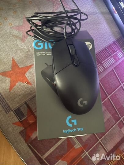 Игровая мышь logitech g102