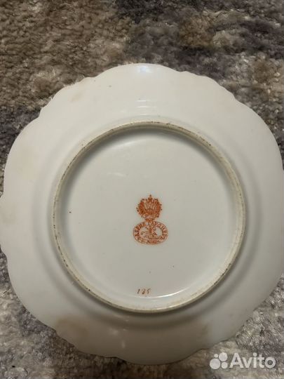 Блюдо фабрики Гарднеръ