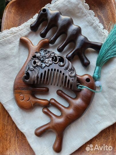 Расческа гребень из сандала