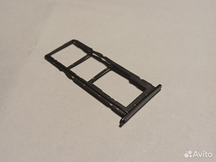 Лоток для сим карты Huawei Honor 7a/7a pro чёрный