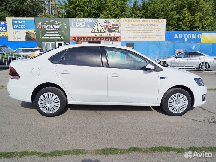 Volkswagen Polo 1.6 AT, 2019, 52 348 км