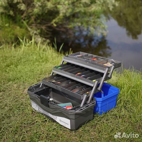 Вместительный ящик рыбака